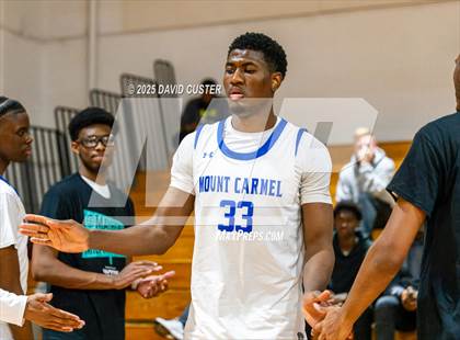 Thumbnail 1 in Our Lady of Mount Carmel vs. St. Andrew's Episcopal (Capital Hoops Mayhem on Military) photogallery.