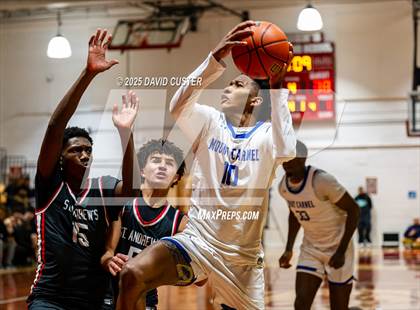 Thumbnail 3 in Our Lady of Mount Carmel vs. St. Andrew's Episcopal (Capital Hoops Mayhem on Military) photogallery.