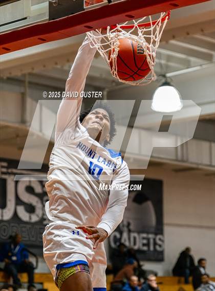 Thumbnail 1 in Our Lady of Mount Carmel vs. St. Andrew's Episcopal (Capital Hoops Mayhem on Military) photogallery.