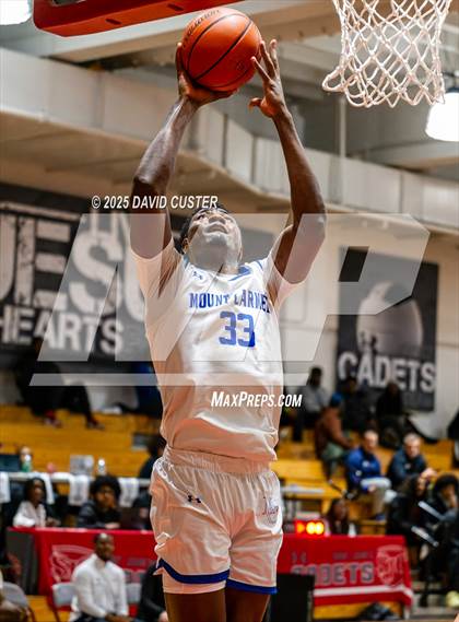 Thumbnail 3 in Our Lady of Mount Carmel vs. St. Andrew's Episcopal (Capital Hoops Mayhem on Military) photogallery.