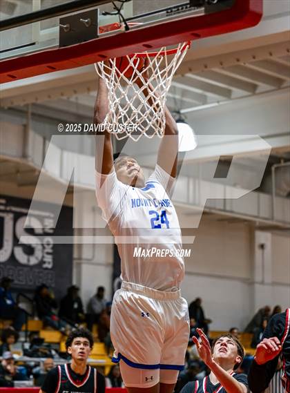 Thumbnail 2 in Our Lady of Mount Carmel vs. St. Andrew's Episcopal (Capital Hoops Mayhem on Military) photogallery.