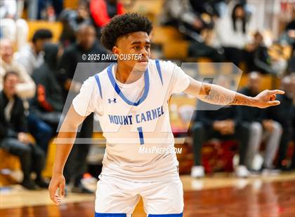 Thumbnail 1 in Our Lady of Mount Carmel vs. St. Andrew's Episcopal (Capital Hoops Mayhem on Military) photogallery.