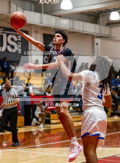 Thumbnail 3 in Our Lady of Mount Carmel vs. St. Andrew's Episcopal (Capital Hoops Mayhem on Military) photogallery.