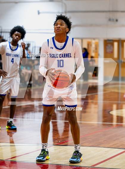 Thumbnail 3 in Our Lady of Mount Carmel vs. St. Andrew's Episcopal (Capital Hoops Mayhem on Military) photogallery.