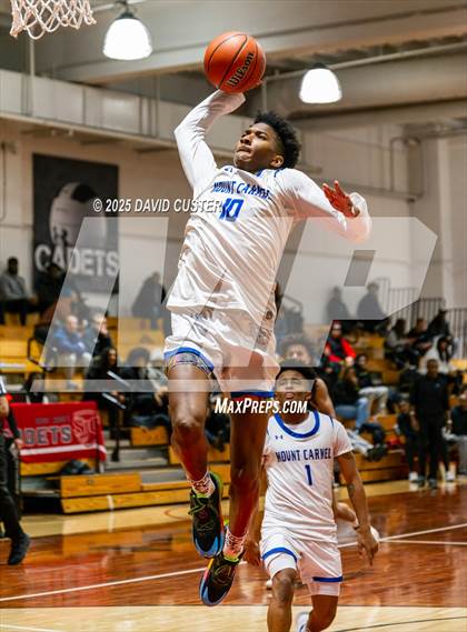 Thumbnail 3 in Our Lady of Mount Carmel vs. St. Andrew's Episcopal (Capital Hoops Mayhem on Military) photogallery.