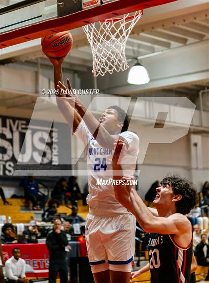 Thumbnail 2 in Our Lady of Mount Carmel vs. St. Andrew's Episcopal (Capital Hoops Mayhem on Military) photogallery.