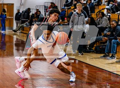 Thumbnail 3 in Our Lady of Mount Carmel vs. St. Andrew's Episcopal (Capital Hoops Mayhem on Military) photogallery.