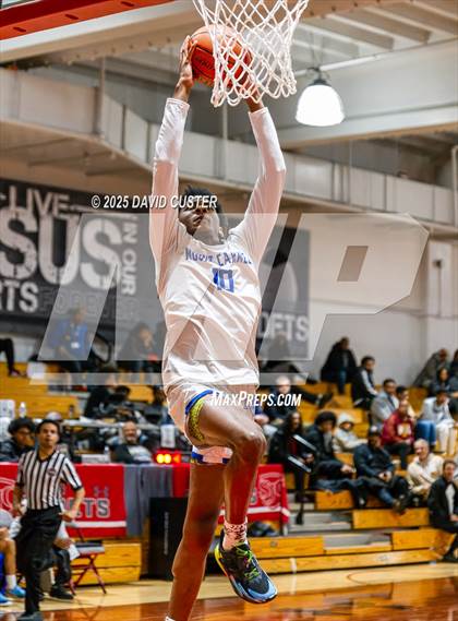 Thumbnail 3 in Our Lady of Mount Carmel vs. St. Andrew's Episcopal (Capital Hoops Mayhem on Military) photogallery.
