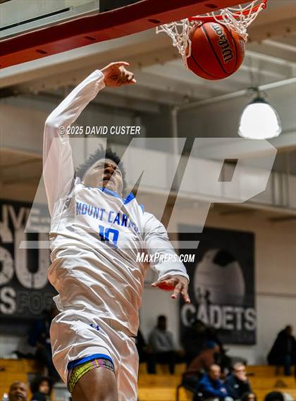 Thumbnail 2 in Our Lady of Mount Carmel vs. St. Andrew's Episcopal (Capital Hoops Mayhem on Military) photogallery.