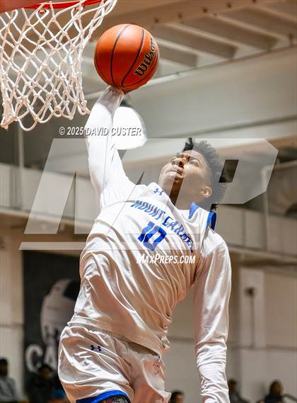 Thumbnail 2 in Our Lady of Mount Carmel vs. St. Andrew's Episcopal (Capital Hoops Mayhem on Military) photogallery.