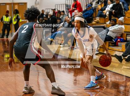 Thumbnail 2 in Our Lady of Mount Carmel vs. St. Andrew's Episcopal (Capital Hoops Mayhem on Military) photogallery.