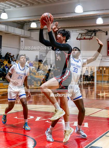 Thumbnail 2 in Our Lady of Mount Carmel vs. St. Andrew's Episcopal (Capital Hoops Mayhem on Military) photogallery.