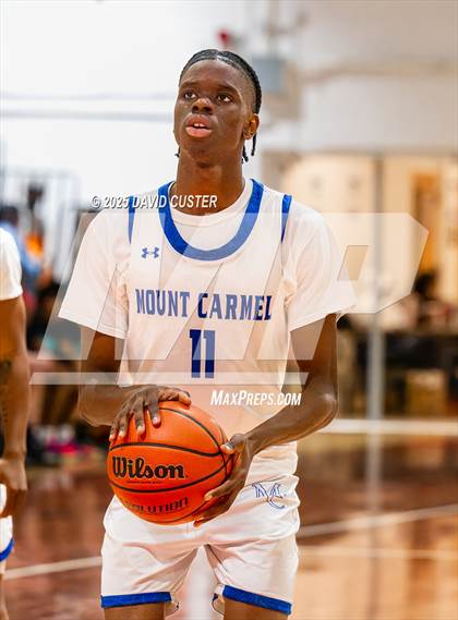 Thumbnail 3 in Our Lady of Mount Carmel vs. St. Andrew's Episcopal (Capital Hoops Mayhem on Military) photogallery.