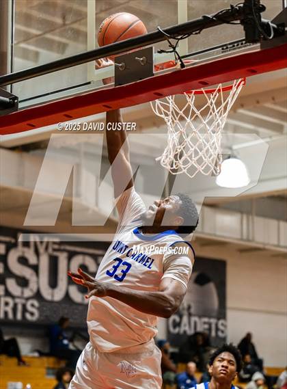 Thumbnail 1 in Our Lady of Mount Carmel vs. St. Andrew's Episcopal (Capital Hoops Mayhem on Military) photogallery.