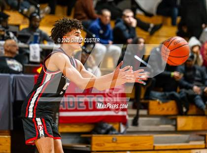 Thumbnail 2 in Our Lady of Mount Carmel vs. St. Andrew's Episcopal (Capital Hoops Mayhem on Military) photogallery.