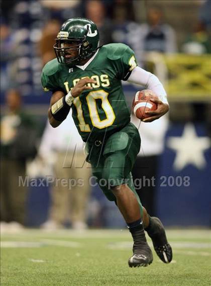 Thumbnail 2 in Guyer vs. Longview (Texas 4A D1 State Semifinal) photogallery.