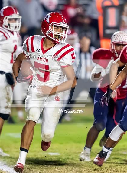 Thumbnail 1 in Arvin @ Strathmore (CIF CS D5 Quarterfinal) photogallery.