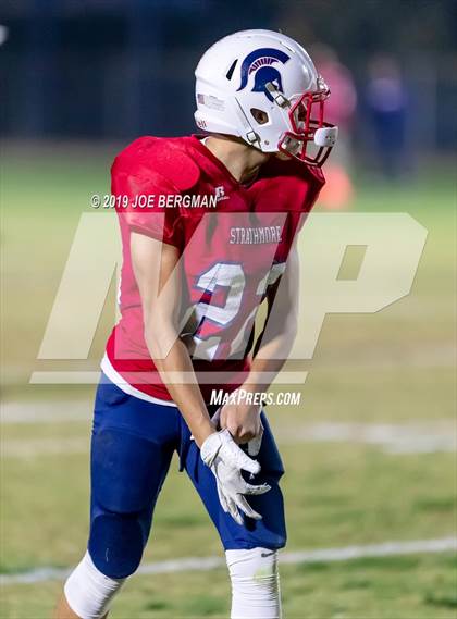 Thumbnail 3 in Arvin @ Strathmore (CIF CS D5 Quarterfinal) photogallery.