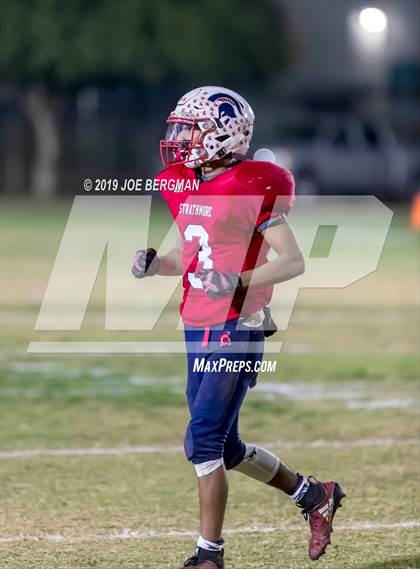 Thumbnail 1 in Arvin @ Strathmore (CIF CS D5 Quarterfinal) photogallery.