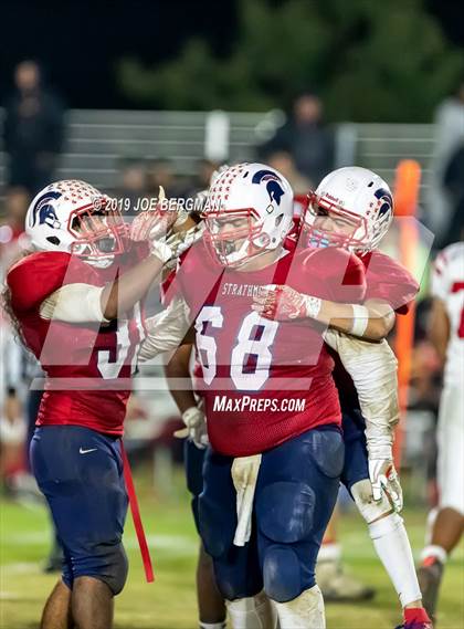 Thumbnail 3 in Arvin @ Strathmore (CIF CS D5 Quarterfinal) photogallery.