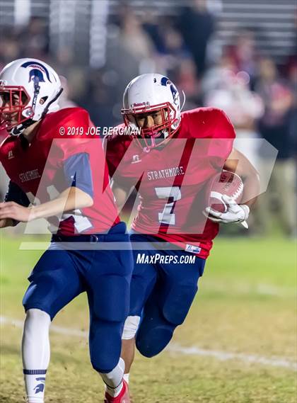 Thumbnail 2 in Arvin @ Strathmore (CIF CS D5 Quarterfinal) photogallery.
