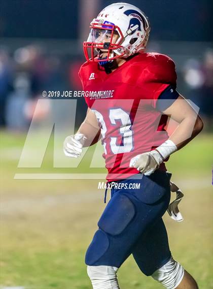 Thumbnail 2 in Arvin @ Strathmore (CIF CS D5 Quarterfinal) photogallery.