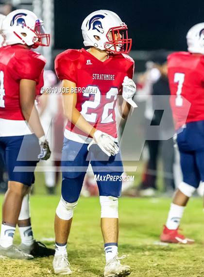 Thumbnail 1 in Arvin @ Strathmore (CIF CS D5 Quarterfinal) photogallery.