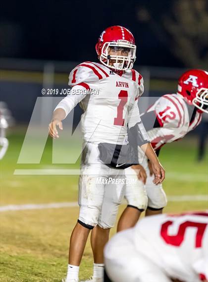 Thumbnail 3 in Arvin @ Strathmore (CIF CS D5 Quarterfinal) photogallery.