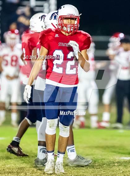 Thumbnail 3 in Arvin @ Strathmore (CIF CS D5 Quarterfinal) photogallery.