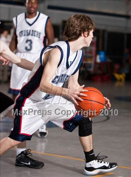 Thumbnail 3 in TMI-Episcopal vs Round Rock Christian (Bracken Christian Tournament) photogallery.
