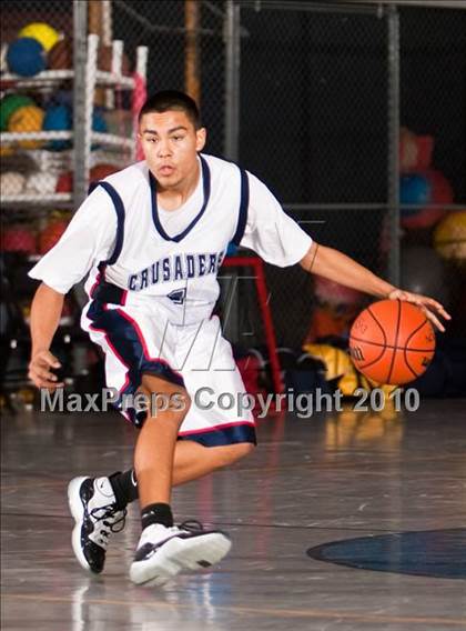 Thumbnail 2 in TMI-Episcopal vs Round Rock Christian (Bracken Christian Tournament) photogallery.