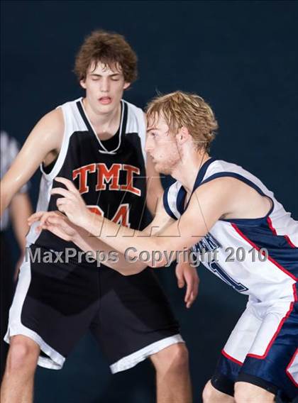 Thumbnail 1 in TMI-Episcopal vs Round Rock Christian (Bracken Christian Tournament) photogallery.