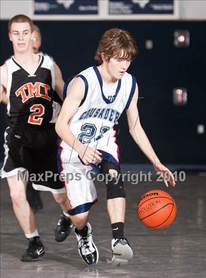 Thumbnail 3 in TMI-Episcopal vs Round Rock Christian (Bracken Christian Tournament) photogallery.