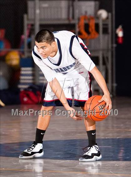 Thumbnail 2 in TMI-Episcopal vs Round Rock Christian (Bracken Christian Tournament) photogallery.