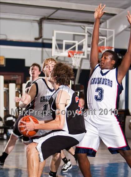 Thumbnail 3 in TMI-Episcopal vs Round Rock Christian (Bracken Christian Tournament) photogallery.