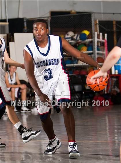 Thumbnail 1 in TMI-Episcopal vs Round Rock Christian (Bracken Christian Tournament) photogallery.