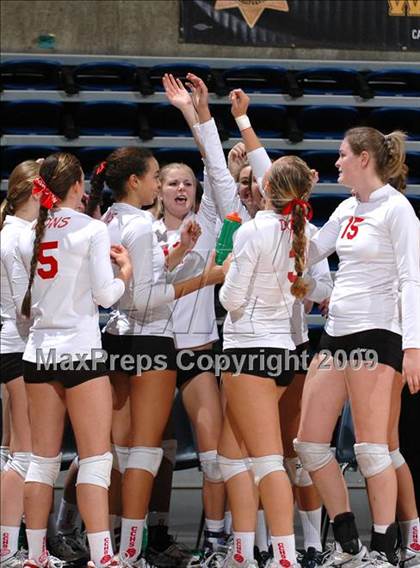 Thumbnail 1 in Sacred Heart Cathedral vs. Cathedral (CIF D3 State Final) photogallery.