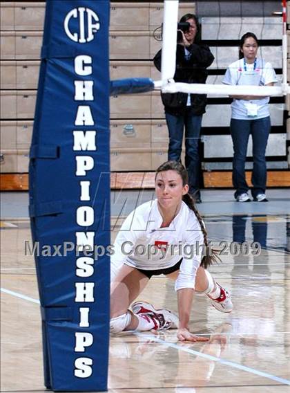 Thumbnail 2 in Sacred Heart Cathedral vs. Cathedral (CIF D3 State Final) photogallery.