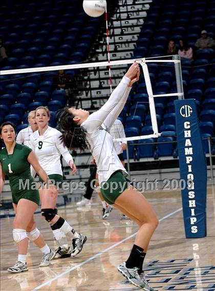 Thumbnail 2 in Sacred Heart Cathedral vs. Cathedral (CIF D3 State Final) photogallery.