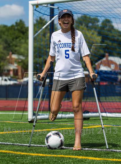 Thumbnail 3 in Bishop O'Connell (Preseason Early Contenders Soccer Photo Shoot) photogallery.