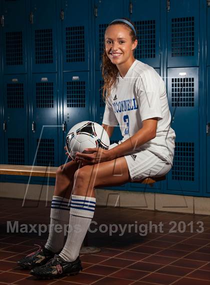 Thumbnail 2 in Bishop O'Connell (Preseason Early Contenders Soccer Photo Shoot) photogallery.