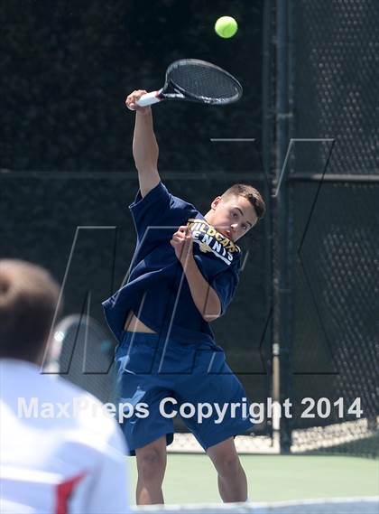 Thumbnail 1 in Foothill League Boys Tennis Championships photogallery.