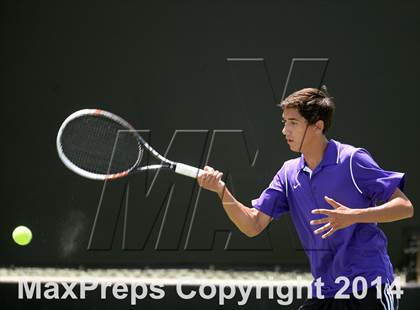 Thumbnail 1 in Foothill League Boys Tennis Championships photogallery.