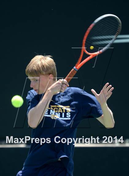 Thumbnail 1 in Foothill League Boys Tennis Championships photogallery.