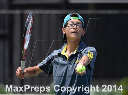Thumbnail 1 in Foothill League Boys Tennis Championships photogallery.