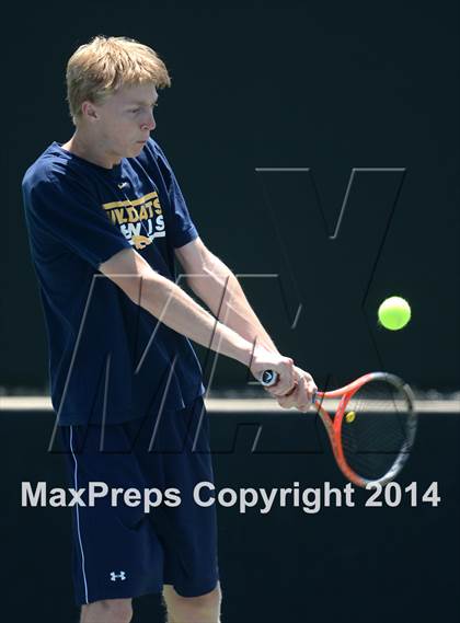 Thumbnail 1 in Foothill League Boys Tennis Championships photogallery.