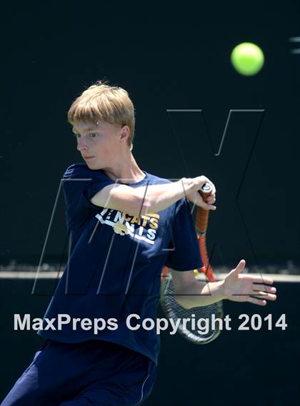 Thumbnail 2 in Foothill League Boys Tennis Championships photogallery.