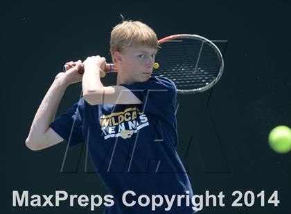 Thumbnail 3 in Foothill League Boys Tennis Championships photogallery.