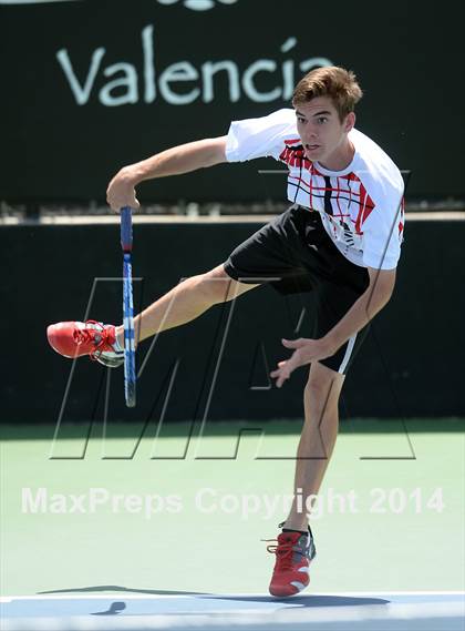 Thumbnail 1 in Foothill League Boys Tennis Championships photogallery.