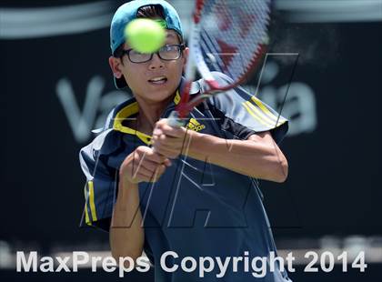 Thumbnail 1 in Foothill League Boys Tennis Championships photogallery.